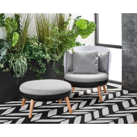 Scandi fotel szürke fehér