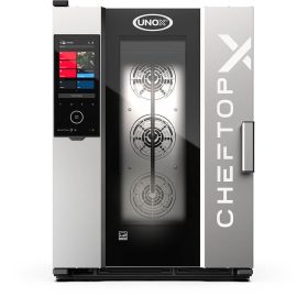 kombi gőzölő, ChefTop-X, Digital.ID, 10xGN1/1, P 19,6 kW