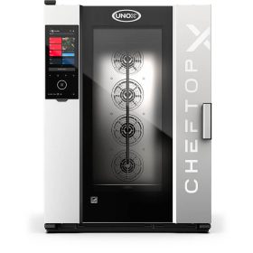   Kombinált gőzölő, ChefTop-X, Digital.ID, gáz, 10xGN2/1, P 40 kW