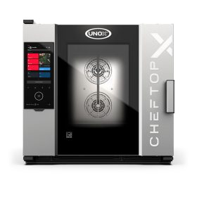   Kombinált gőzölő, ChefTop-X, Digital.ID, gáz, 6xGN2/1, P 27 kW