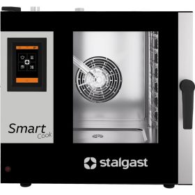   Kombinált gőzölős sütő, STALGAST SmartCook, érintős, gáz, 7xGN1/1, P 14 kW