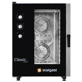   Kombinált gőzölős sütő, STALGAST ClassicCook, manuális, gáz, 11xGN1/1, P 20 kW