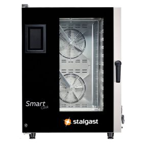   Kombinált gőzölős sütő, STALGAST SmartCook, érintőképernyős, 11xGN1/1, P 18,5 kW