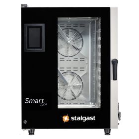   Kombinált gőzölős sütő, STALGAST SmartCook, érintős, gáz, 11xGN1/1, P 20 kW