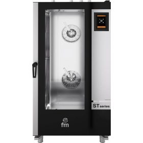   Kombinált gőzsütő, gáz, Gastro-Big, érintőképernyős, 20xGN1/1, P 38 kW