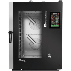 Kombinált gőzölő, Experience, 11xGN1/1, P 18,5 kW
