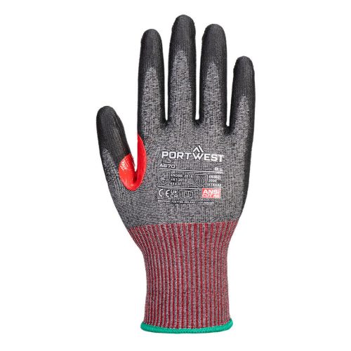 Portwest AHR13 F Dark PU Cut kesztyű
