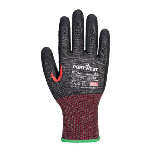 Portwest AHR13 F Dark Latex Cut kesztyű