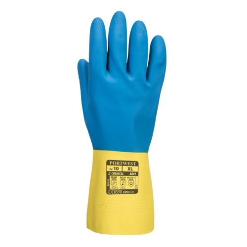 Portwest Duplán Mártott Latex kesztyű