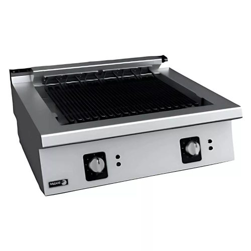 Fagor kétzónás asztali elektromos grillsütő, inox kivitelben