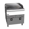 Fagor kétzónás álló elektromos grillsütő, inox kivitelben