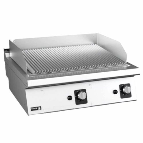 Fagor kétzónás asztali gázüzemű grillsütő, inox kivitelben