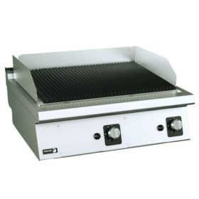   Fagor kétzónás asztali gázüzemű grillsütő, lágyacél kivitelben