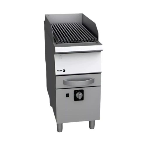 Fagor egyzónás szabadon álló gázüzemű grillsütő, inox kivitelben