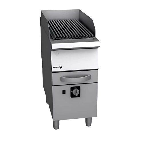 Fagor egyzónás szabadon álló gázüzemű grillsütő, lágyacél kivitelben