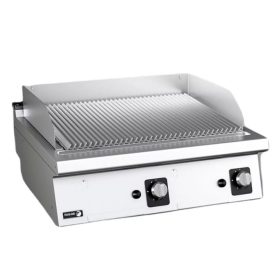   Fagor háromzónás asztali gázüzemű grillsütő, inox kivitelben