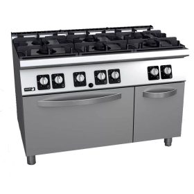 Fagor hatzónás gázüzemű tűzhely, 56,60 kW, GN2/1