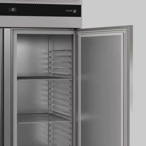 Fagor két ajtós ventilációs fagyasztószekrény, rozsdamentes kivitelben, GN2/1