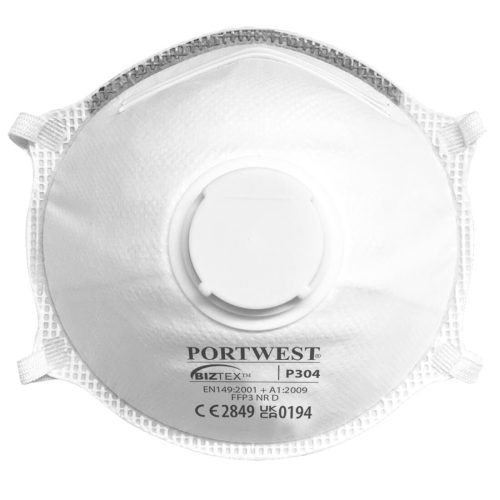 Portwest FFP3 Light Cup Respirator (10 db)