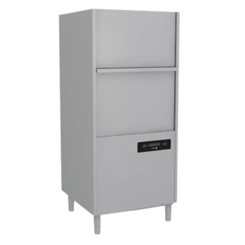 Fagor feketeedény-mosogatógép, 70 × 70 cm-es kosárral, 85 cm-es belmagassággal, elektronikus vezérléssel, 10,7 kW