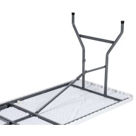 Téglalap alakú vendéglátóasztal 180x76cm fehér