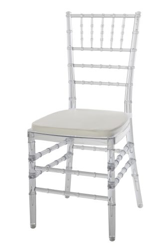 Chiavari PP esküvői szék – átlátszó