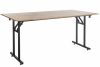 Téglalap alakú összecsukható konferenciaasztal 180x90cm T, Sonoma tölgy