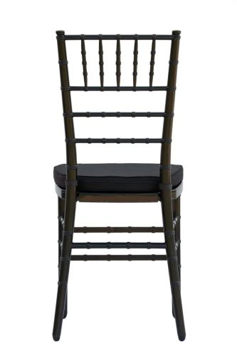 Textil párna 40x40cm Chiavari székhez - fekete