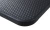 Rattan kerti vendéglátó szett - 180 cm-es asztal + 2 pad