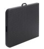 Rattan kerti vendéglátó szett - 180 cm-es asztal + 2 pad