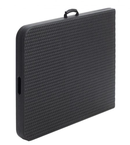 Rattan kerti vendéglátó szett - 180 cm-es asztal + 2 pad