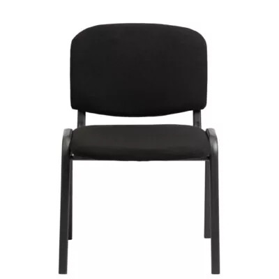 ISO kárpitozott tárgyalószék - fekete