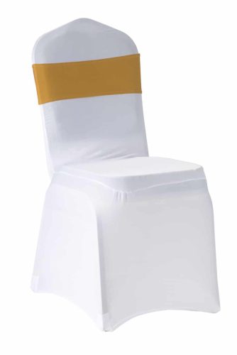 Rugalmas székdísz - arany