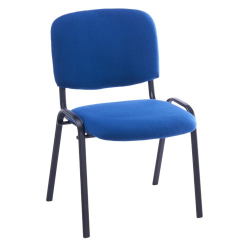 ISO kárpitozott konferenciaszék – kék színű