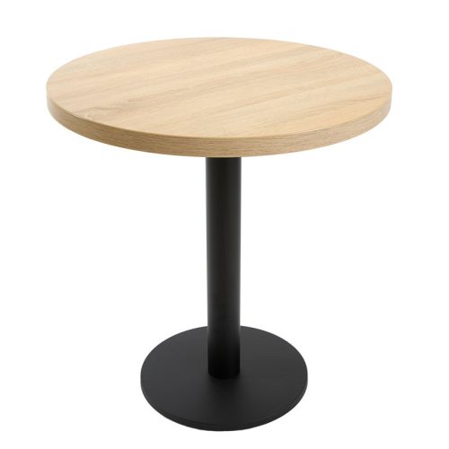 Kerek kávézó bárasztal ARP178 Fi68cm - Sonoma tölgy