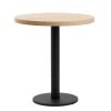 Kerek kávézó bárasztal ARP178 Fi68cm - Sonoma tölgy