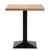 ARP250 kávézó-éttermi asztal 90x90x3,6cm XL - lancelot tölgy