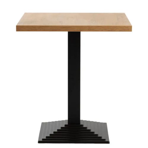 ARP250 kávézó-éttermi asztal 90x90x3,6cm XL - lancelot tölgy