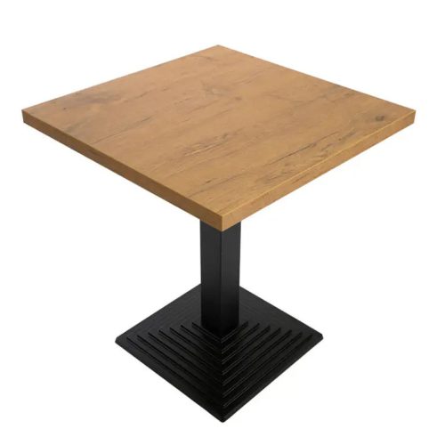ARP250 kávézó-éttermi asztal 90x90x3,6cm XL - lancelot tölgy