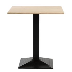   ARP250 kávézó-éttermi asztal 90x90x3,6cm XL - Sonoma tölgy