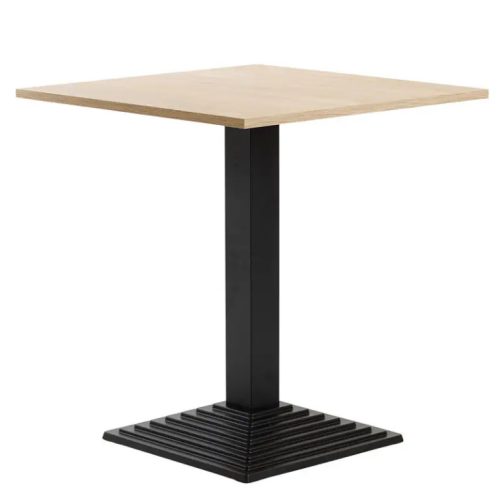 ARP250 kávézó-éttermi asztal 90x90x3,6cm XL - Sonoma tölgy
