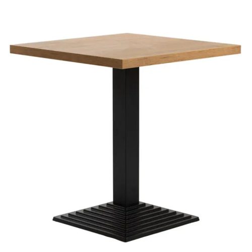 ARP250 kávézó-éttermi asztal 80x80x3,6cm XL - lancelot tölgy