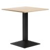 ARP250 kávézó-éttermi asztal 80x80x3,6cm XL - Sonoma tölgy