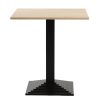ARP250 kávézó-éttermi asztal 80x80x3,6cm XL - Sonoma tölgy