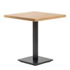 Kávézóasztal ARP263 80x80x3,6cm XL - lancelot tölgy