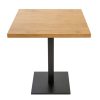 Kávézóasztal ARP263 80x80x3,6cm XL - lancelot tölgy
