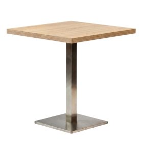   ARP264 négyzet alakú kávézóasztal, 80x80x3,6 cm, XL – sonoma