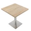 ARP264 négyzet alakú kávézóasztal, 90x90x3,6 cm, XXL – sonoma