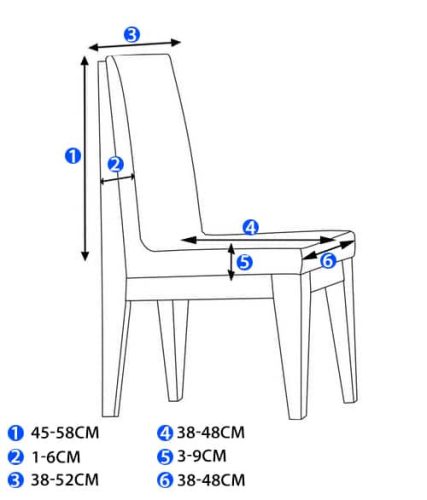Rugalmas székhuzat – spandex, bézs