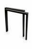 70x73,5 cm-es fém lábak T típusú loft íróasztalhoz – 2 db